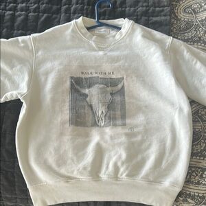 Walk With Me Graphic sweatshirt